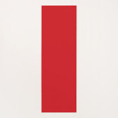 赤と白ストライプ型 ヨガマット (裏面)