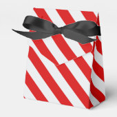 赤と白ストライプ日 フェイバーボックス (正面サイド)