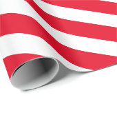 赤と白ストライプ紙 ラッピングペーパー (ロールコーナー)