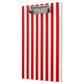 赤と白ストライプ クリップボード (左)
