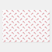 赤と白ストライプ ラッピングペーパーシート (正面2)