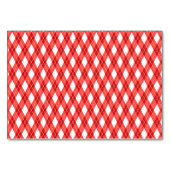 赤と白テーマ テーブルナンバー (裏面)