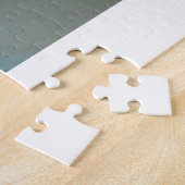 赤と白バラ ジグソーパズル (側面)