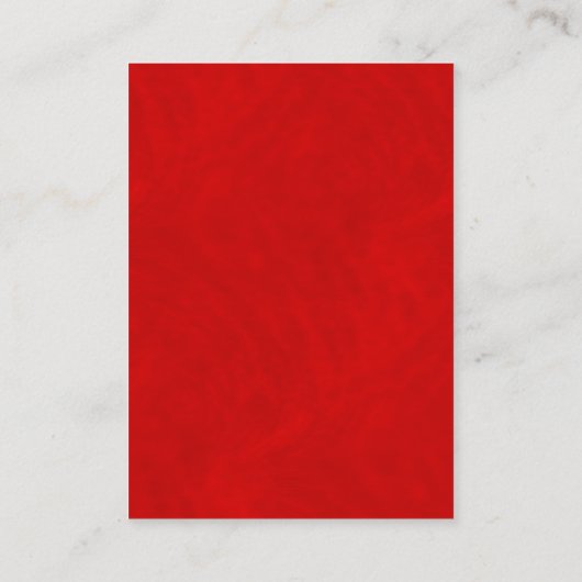 赤と白フローラ結婚の願い エンクロージャーカード (裏面)