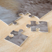 赤と白ペットギニアピグ ジグソーパズル (側面)