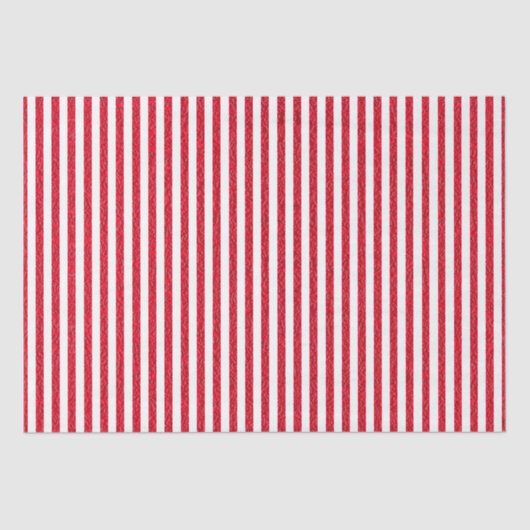 赤と白ラッピング紙 薄葉紙 (正面)