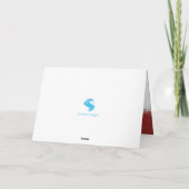 赤と白休日カード シーズンカード (裏面)