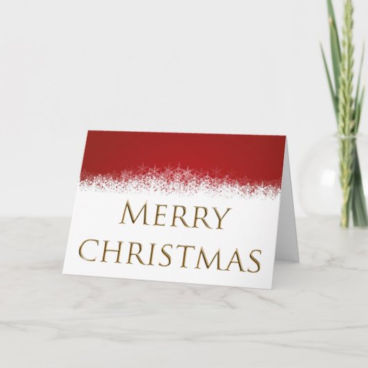 赤と白休日カード シーズンカード (正面)