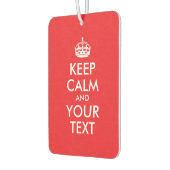 赤と白保Calm Parody カーエアーフレッシュナー (左)