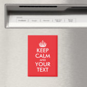 赤と白保Calm Parody マグネット (インサイチュ (食洗機))