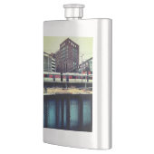 赤と白列車 フラスク (左)