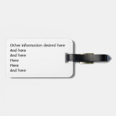 赤と白口 ラゲッジタグ (裏面横)