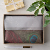 赤と白孔雀 薄葉紙 (ギフト)