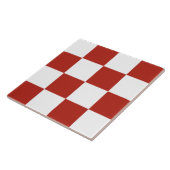 赤と白市松模様に型 タイル (側面)