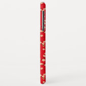 赤と白日本のさくらんぼ Case-Mate iPhoneケース (裏面/左)