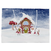 赤と白格言 ラージペーパーバッグ (裏面)