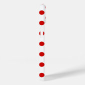 赤と白水玉模様Case-Mate iPhoneケース Case-Mate iPhoneケース (裏面 / 右)