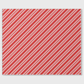 赤と白甘ストライプのい ラッピングペーパー (フラット)