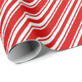 赤と白甘ストライプのい ラッピングペーパー (ロールコーナー)