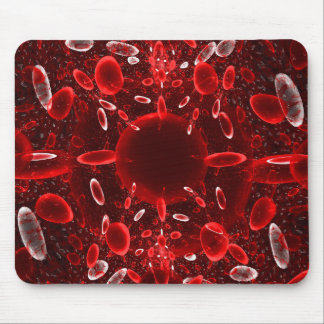 赤と白細胞のマウスパッド マウスパッド