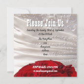 赤と白結婚フローラバチェロレッテ 招待状 (裏面)