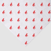 赤と白象のティッシュペーパー 薄葉紙 (詳細)