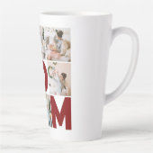 赤と白6フォトコラージママ カフェラテマグ (右)