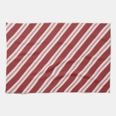 赤と白 キッチンタオル (横)