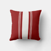 赤と白 クッション (裏面)