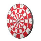 赤と白 ダーツボード (正面右)