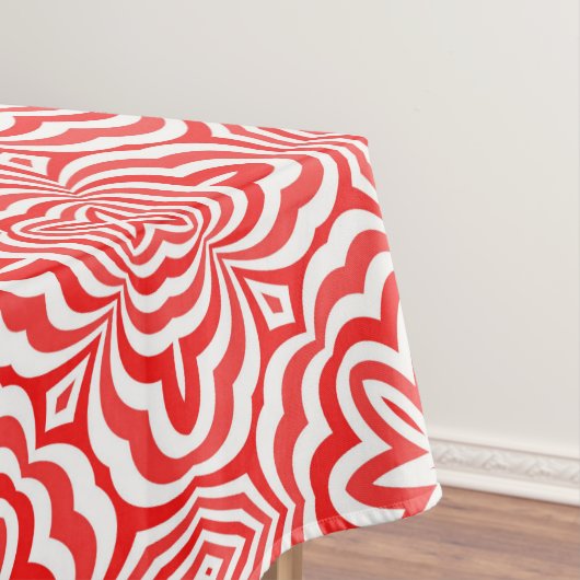 赤と白 テーブルクロス (インサイチュ)