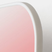 赤と白 ピックルボールラケット (左詳細)