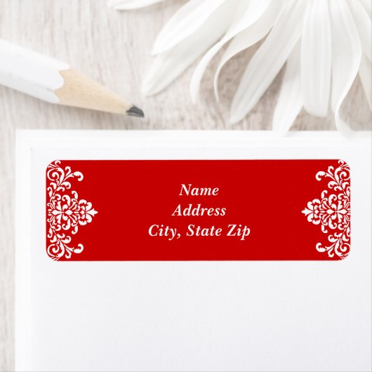 赤と白 ラベル (インサイチュ)