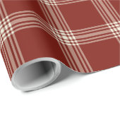 赤と白 – 中 ラッピングペーパー (ロールコーナー)