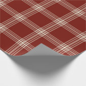 赤と白 – 大 ラッピングペーパー (角)