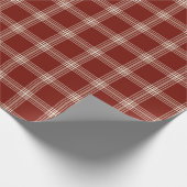 赤と白 – 小 ラッピングペーパー (角)