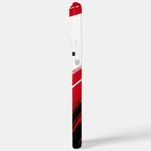 赤と白 Case-Mate iPhoneケース (裏面 / 左)