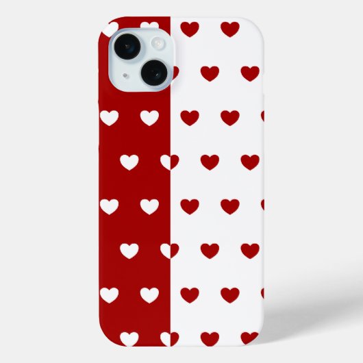 赤と白 Case-Mate iPhoneケース (裏面)