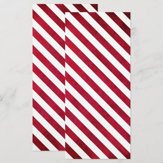 赤と白Fabric TextureのストライプOptions by StAylor (正面/裏面)