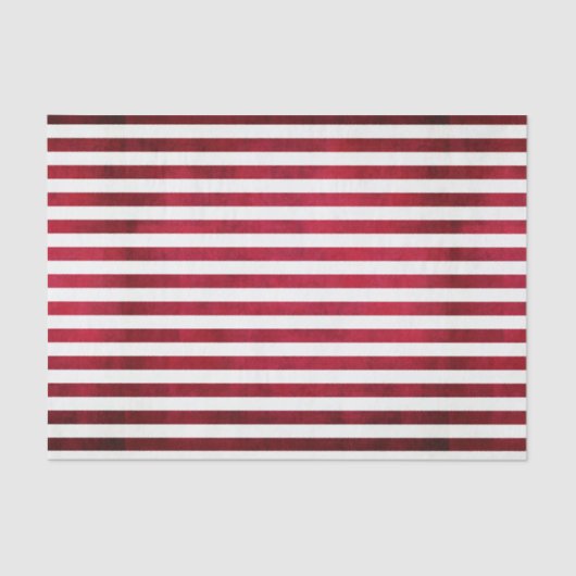 赤と白Fabric TextureのストライプOptions by StAylor 薄葉紙 (正面)