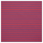 赤と真夜中の青の色のストライプ ファブリック (見本)