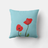 赤と紫の幸せ クッション (裏面)