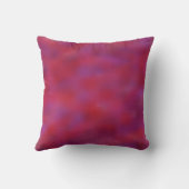 赤と紫の水色 クッション (裏面)