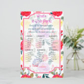 赤と紫の花あなたの財布ゲームの中に何がある (スタンド正面)