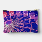 赤と紫の観覧車 アクセサリーポーチ (裏面)