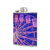 赤と紫の観覧車 フラスク (左)