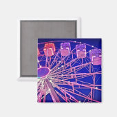 赤と紫の観覧車 マグネット (正面/裏面)