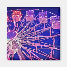 赤と紫の観覧車 マグネット