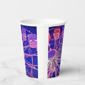 赤と紫の観覧車 紙コップ (右)