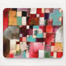 赤と紫 – 黄色のリズムポール・クレー